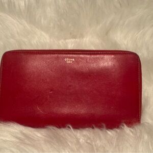 ♥️♥️Red Celine Bifold Wallet ♥️♥️